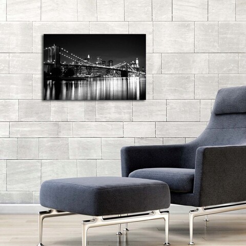 Tablou decorativ, 4570BRC-2, Dimensiune: 45 x 70 cm, Multicolor