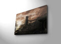 Tablou decorativ, 4570BRC-7, Dimensiune: 45 x 70 cm, Multicolor