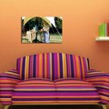 Tablou decorativ, 4570EMMAC-2, Dimensiune: 45 x 70 cm, Multicolor