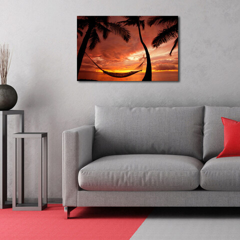 Tablou decorativ, 4570HW-1, Dimensiune: 45 x 70 cm, Multicolor