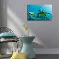 Tablou decorativ, 4570HW-2, Dimensiune: 45 x 70 cm, Multicolor