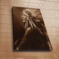 Tablou decorativ, 4570NTVC-1, Dimensiune: 45 x 70 cm, Multicolor