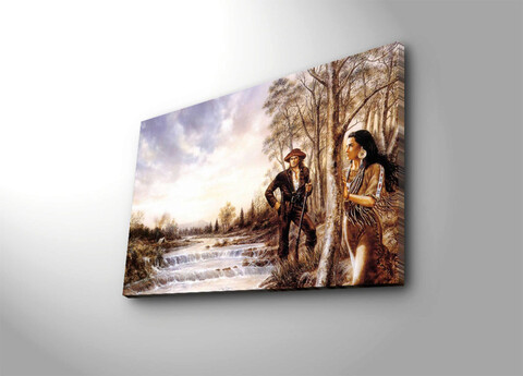 Tablou decorativ, 4570NTVC-2, Dimensiune: 45 x 70 cm, Multicolor