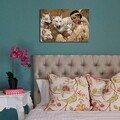 Tablou decorativ, 4570NTVC-7, Dimensiune: 45 x 70 cm, Multicolor