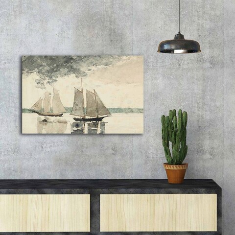 Tablou decorativ, FAMOUSART-022, Dimensiune: 45 x 70 cm, Multicolor