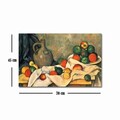 Tablou decorativ, FAMOUSART-024, 100% SUEDE CANVAS / Size: 45 x 70 cm / Frame: 100% Wooden (Thickness: 3 cm), Multicolor