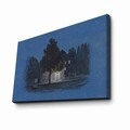 Tablou decorativ, FAMOUSART-026, 100% SUEDE CANVAS / Size: 45 x 70 cm / Frame: 100% Wooden (Thickness: 3 cm), Multicolor