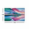 Tablou decorativ, FAMOUSART-030, Dimensiune: 45 x 70 cm, Multicolor