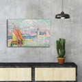 Tablou decorativ, FAMOUSART-032, Dimensiune: 45 x 70 cm, Multicolor