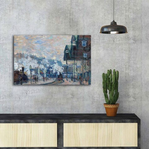 Tablou decorativ, FAMOUSART-033, Dimensiune: 45 x 70 cm, Multicolor