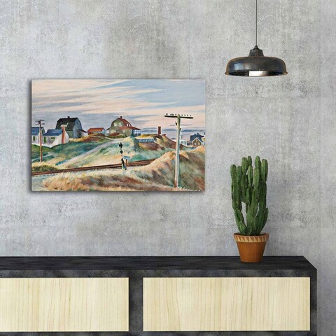 Tablou decorativ, FAMOUSART-034, Dimensiune: 45 x 70 cm, Multicolor