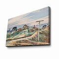 Tablou decorativ, FAMOUSART-034, Dimensiune: 45 x 70 cm, Multicolor