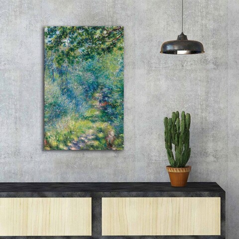 Tablou decorativ, FAMOUSART-035, 100% SUEDE CANVAS / Size: 45 x 70 cm / Frame: 100% Wooden (Thickness: 3 cm), Multicolor
