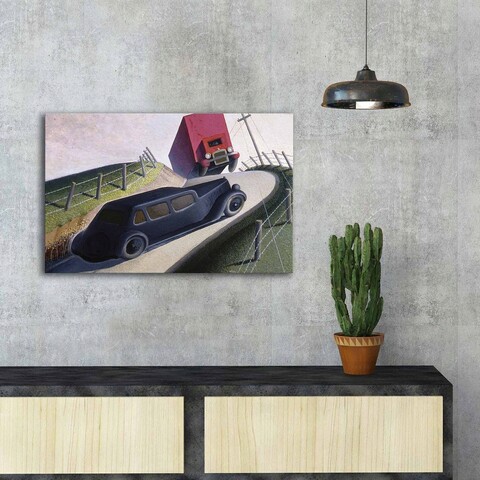 Tablou decorativ, FAMOUSART-037, Dimensiune: 45 x 70 cm, Multicolor