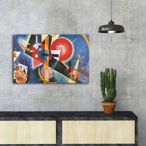 Tablou decorativ, FAMOUSART-038, Dimensiune: 45 x 70 cm, Multicolor