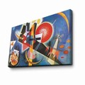 Tablou decorativ, FAMOUSART-038, Dimensiune: 45 x 70 cm, Multicolor