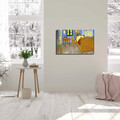 Tablou decorativ, FAMOUSART-04, Dimensiune: 45 x 70 cm, Multicolor