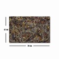 Tablou decorativ, FAMOUSART-044, 100% SUEDE CANVAS / Size: 45 x 70 cm / Frame: 100% Wooden (Thickness: 3 cm), Multicolor