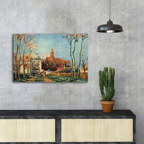 Tablou decorativ, FAMOUSART-046, Dimensiune: 45 x 70 cm, Multicolor