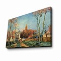 Tablou decorativ, FAMOUSART-046, Dimensiune: 45 x 70 cm, Multicolor