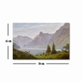 Tablou decorativ, FAMOUSART-047, 100% SUEDE CANVAS / Size: 45 x 70 cm / Frame: 100% Wooden (Thickness: 3 cm), Multicolor