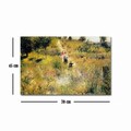 Tablou decorativ, FAMOUSART-051, 100% SUEDE CANVAS / Size: 45 x 70 cm / Frame: 100% Wooden (Thickness: 3 cm), Multicolor