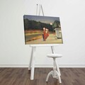 Tablou decorativ, FAMOUSART-052, 100% SUEDE CANVAS / Size: 45 x 70 cm / Frame: 100% Wooden (Thickness: 3 cm), Multicolor