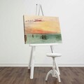 Tablou decorativ, FAMOUSART-056, 100% SUEDE CANVAS / Size: 45 x 70 cm / Frame: 100% Wooden (Thickness: 3 cm), Multicolor