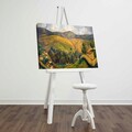 Tablou decorativ, FAMOUSART-057, 100% SUEDE CANVAS / Size: 45 x 70 cm / Frame: 100% Wooden (Thickness: 3 cm), Multicolor