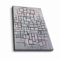 Tablou decorativ, FAMOUSART-059, 100% SUEDE CANVAS / Size: 45 x 70 cm / Frame: 100% Wooden (Thickness: 3 cm), Multicolor