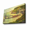 Tablou decorativ, FAMOUSART-064, Dimensiune: 45 x 70 cm, Multicolor