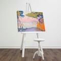 Tablou decorativ, FAMOUSART-065, 100% SUEDE CANVAS / Size: 45 x 70 cm / Frame: 100% Wooden (Thickness: 3 cm), Multicolor