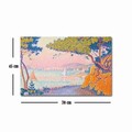 Tablou decorativ, FAMOUSART-065, 100% SUEDE CANVAS / Size: 45 x 70 cm / Frame: 100% Wooden (Thickness: 3 cm), Multicolor