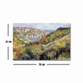Tablou decorativ, FAMOUSART-068, 100% SUEDE CANVAS / Size: 45 x 70 cm / Frame: 100% Wooden (Thickness: 3 cm), Multicolor