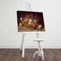 Tablou decorativ, FAMOUSART-069, 100% SUEDE CANVAS / Size: 45 x 70 cm / Frame: 100% Wooden (Thickness: 3 cm), Multicolor