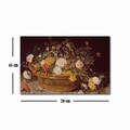 Tablou decorativ, FAMOUSART-069, 100% SUEDE CANVAS / Size: 45 x 70 cm / Frame: 100% Wooden (Thickness: 3 cm), Multicolor