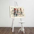 Tablou decorativ, FAMOUSART-070, 100% SUEDE CANVAS / Size: 45 x 70 cm / Frame: 100% Wooden (Thickness: 3 cm), Multicolor
