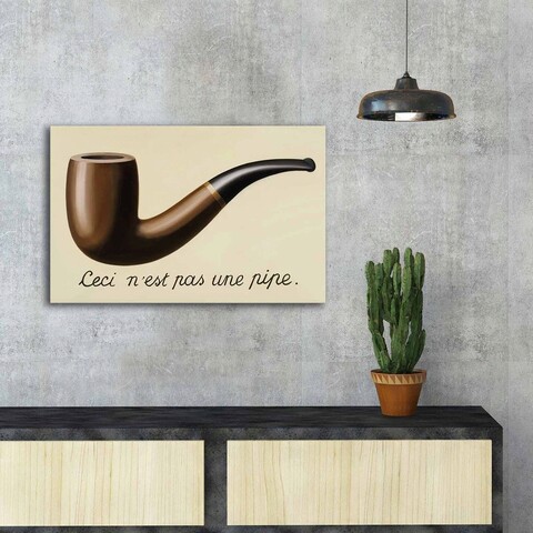 Tablou decorativ, FAMOUSART-071, 100% SUEDE CANVAS / Size: 45 x 70 cm / Frame: 100% Wooden (Thickness: 3 cm), Multicolor