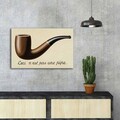 Tablou decorativ, FAMOUSART-071, 100% SUEDE CANVAS / Size: 45 x 70 cm / Frame: 100% Wooden (Thickness: 3 cm), Multicolor