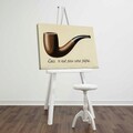 Tablou decorativ, FAMOUSART-071, 100% SUEDE CANVAS / Size: 45 x 70 cm / Frame: 100% Wooden (Thickness: 3 cm), Multicolor