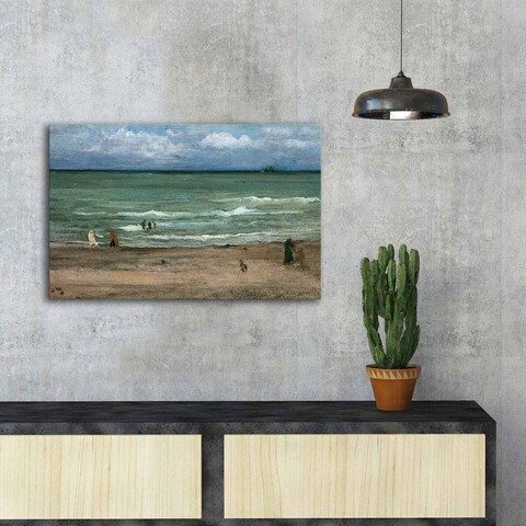 Tablou decorativ, FAMOUSART-077, Dimensiune: 45 x 70 cm, Multicolor