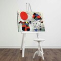 Tablou decorativ, FAMOUSART-078, 100% SUEDE CANVAS / Size: 45 x 70 cm / Frame: 100% Wooden (Thickness: 3 cm), Multicolor
