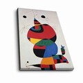 Tablou decorativ, FAMOUSART-079, 100% SUEDE CANVAS / Size: 45 x 70 cm / Frame: 100% Wooden (Thickness: 3 cm), Multicolor