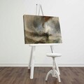 Tablou decorativ, FAMOUSART-083, 100% SUEDE CANVAS / Size: 45 x 70 cm / Frame: 100% Wooden (Thickness: 3 cm), Multicolor