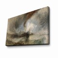 Tablou decorativ, FAMOUSART-083, 100% SUEDE CANVAS / Size: 45 x 70 cm / Frame: 100% Wooden (Thickness: 3 cm), Multicolor