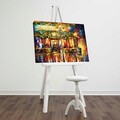 Tablou decorativ, FAMOUSART-086, 100% SUEDE CANVAS / Size: 45 x 70 cm / Frame: 100% Wooden (Thickness: 3 cm), Multicolor