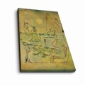 Tablou decorativ, FAMOUSART-087, 100% SUEDE CANVAS / Size: 45 x 70 cm / Frame: 100% Wooden (Thickness: 3 cm), Multicolor