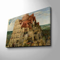 Tablou decorativ, FAMOUSART-09, 100% SUEDE CANVAS / Size: 45 x 70 cm / Frame: 100% Wooden (Thickness: 3 cm), Multicolor