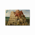 Tablou decorativ, FAMOUSART-09, 100% SUEDE CANVAS / Size: 45 x 70 cm / Frame: 100% Wooden (Thickness: 3 cm), Multicolor