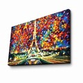 Tablou decorativ, FAMOUSART-091, 100% SUEDE CANVAS / Size: 45 x 70 cm / Frame: 100% Wooden (Thickness: 3 cm), Multicolor